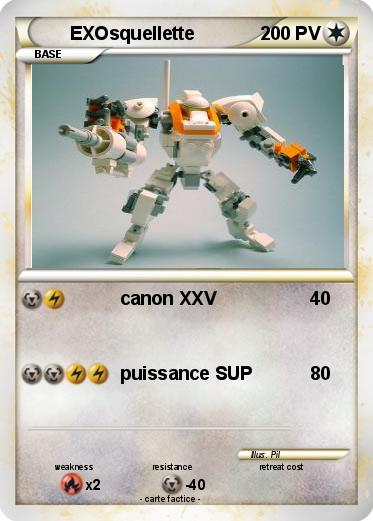 Pokemon EXOsquellette