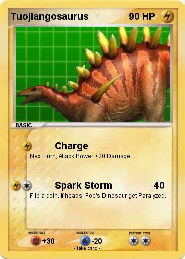 Pokemon Tuojiangosaurus