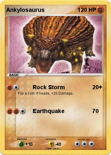 Pokemon Ankylosaurus