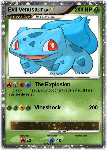 Pokemon Evil Venusaur
