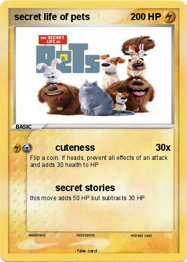 Pokemon secret life of pets