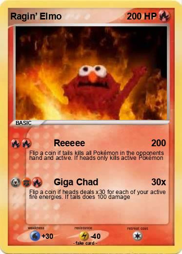 Pokemon Ragin’ Elmo