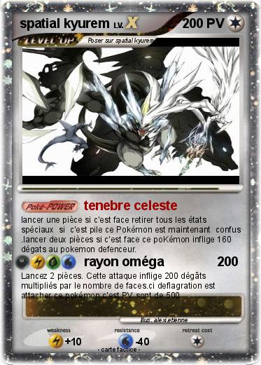 Pokemon spatial kyurem