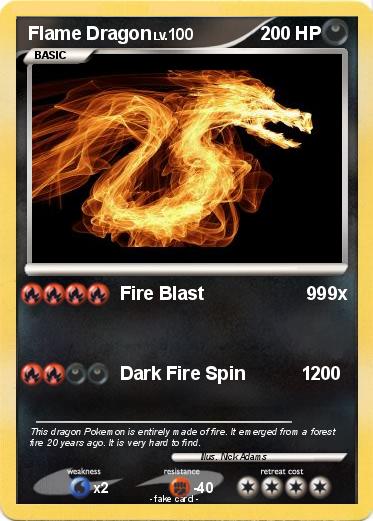 Pokemon Flame Dragon