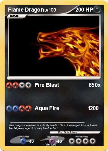 Pokemon Flame Dragon