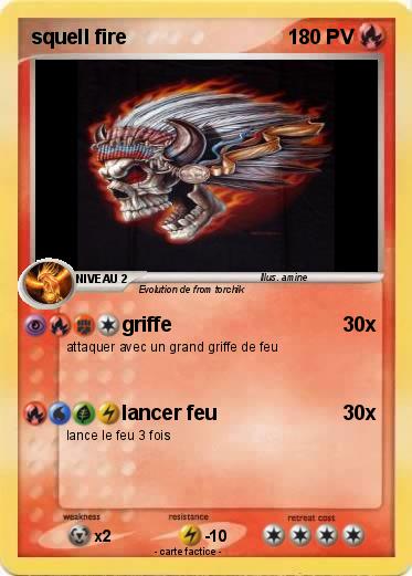 Pokemon squell fire