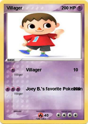 Pokemon Villager