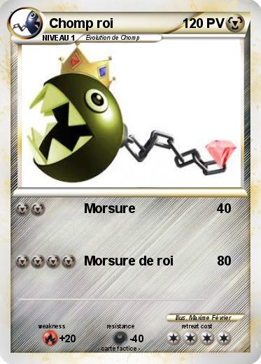 Pokemon Chomp roi