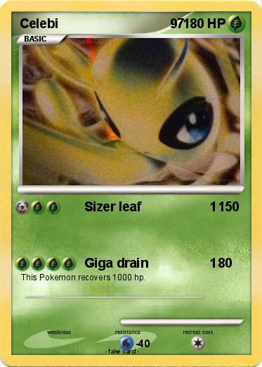 Pokemon Celebi                               97
