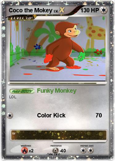 Pokemon Coco the Mokey
