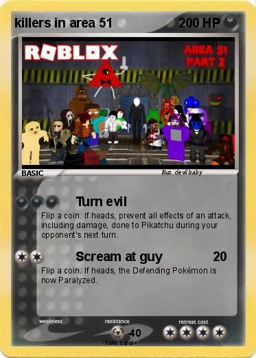 Pokemon killers in area 51