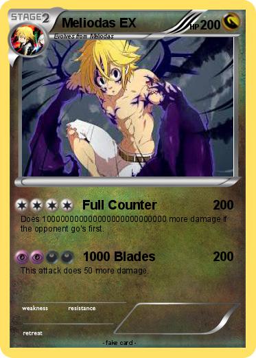 Pokemon Meliodas EX