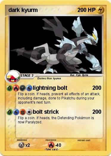 Pokemon dark kyurm