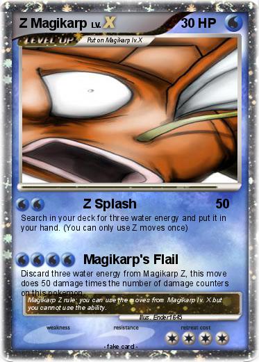 Pokemon Z Magikarp