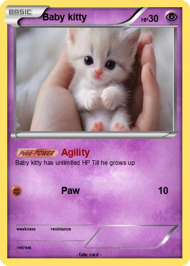 Pokemon Baby kitty