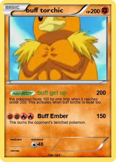 Pokemon buff torchic