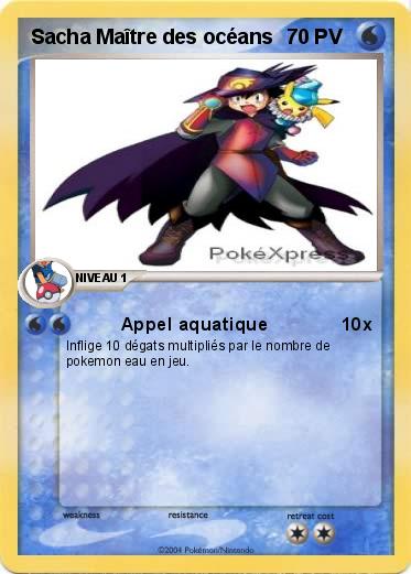 Pokemon Sacha Maître des océans
