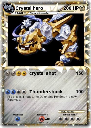 Pokemon Crystal hero