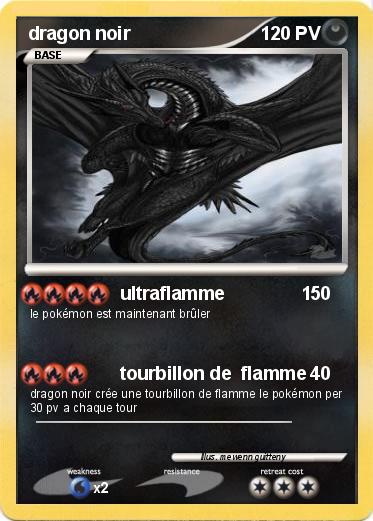Pokemon dragon noir