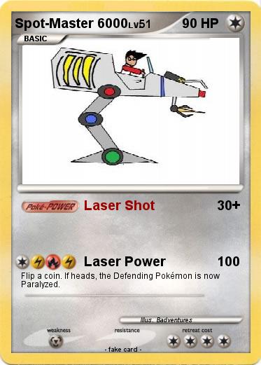 Pokemon Spot-Master 6000