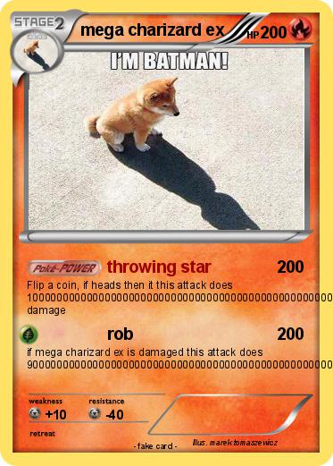 Pokemon mega charizard ex