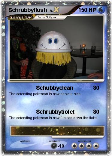 Pokemon Schrubbyflush