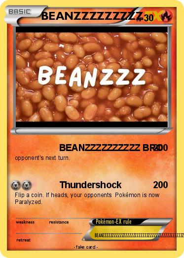 Pokemon BEANZZZZZZZZZ