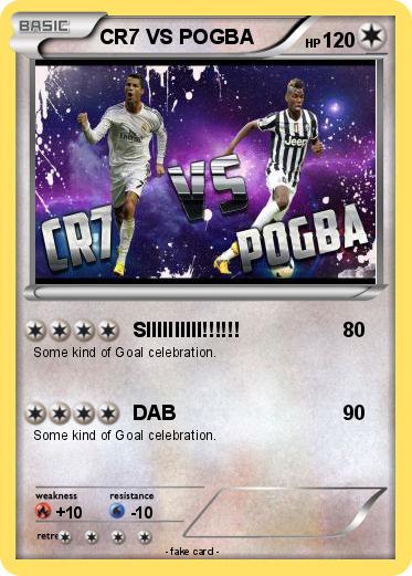Pokemon CR7 VS POGBA