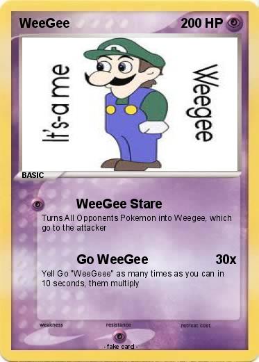Pokemon WeeGee
