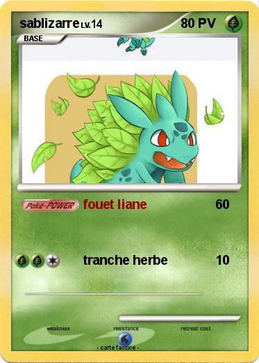 Pokemon sablizarre