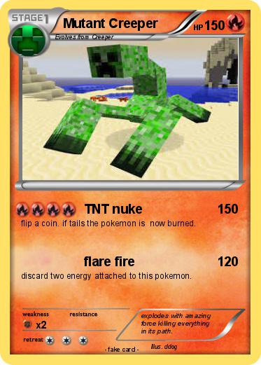 Pokemon Mutant Creeper