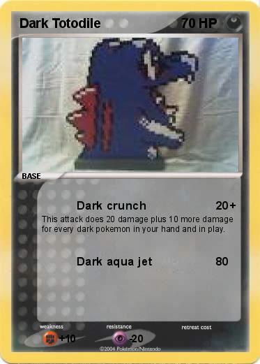 Pokemon Dark Totodile