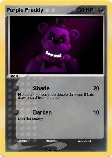 Pokemon Purple Freddy
