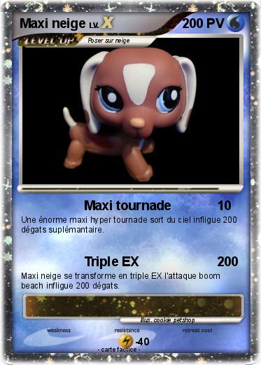 Pokemon Maxi neige