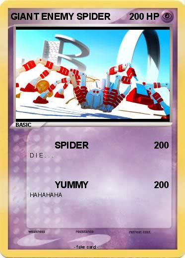 Pokemon GIANT ENEMY SPIDER