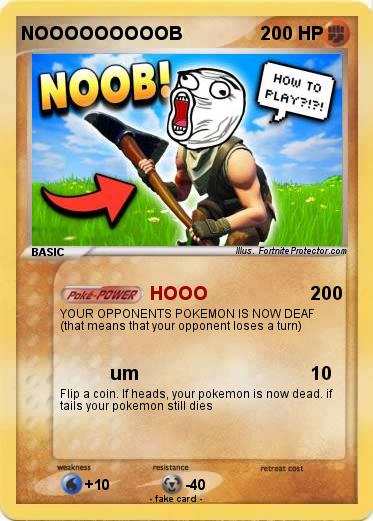 Pokemon NOOOOOOOOOB