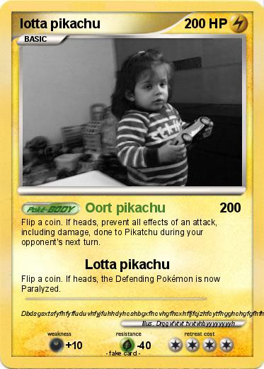 Pokemon lotta pikachu
