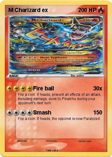 Pokemon M Charizard ex