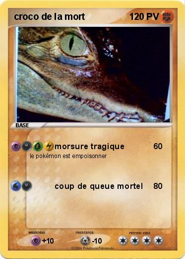 Pokemon croco de la mort