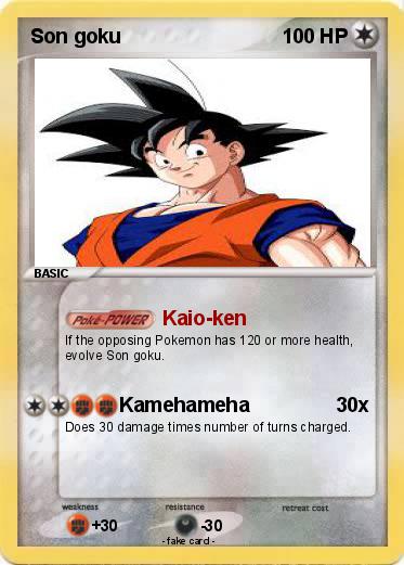 Pokemon Son goku