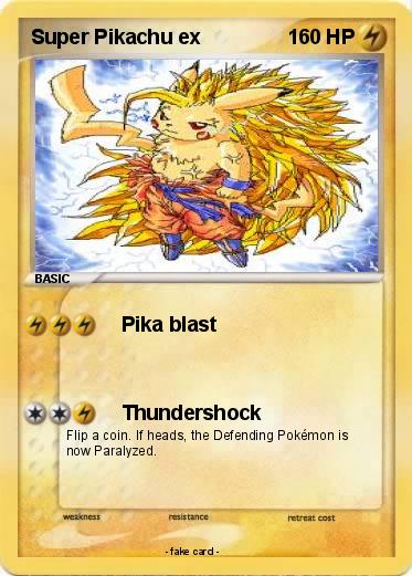Pokemon Super Pikachu ex