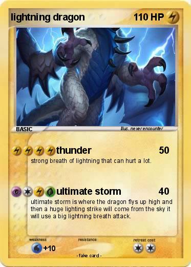 Pokemon lightning dragon