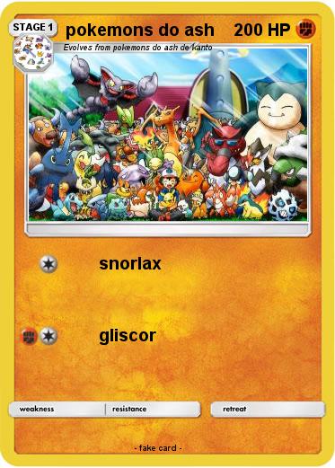 Pokemon pokemons do ash