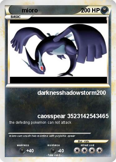 Pokemon mioro