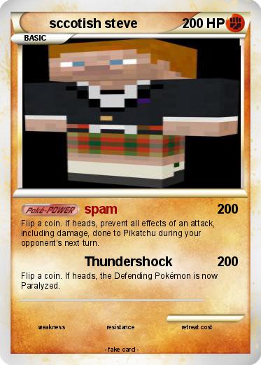 Pokemon sccotish steve