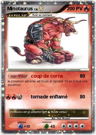 Pokemon Minotaurus