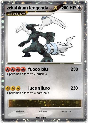 Pokemon zekshiram leggenda