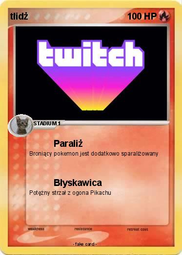 Pokemon tłidż