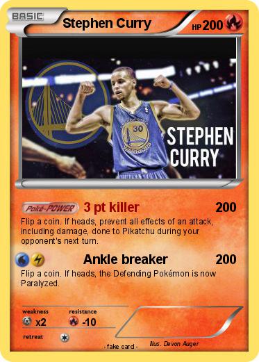 Pokemon Stephen Curry