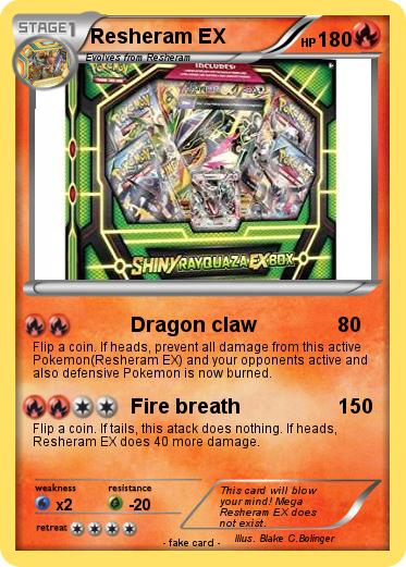 Pokemon Resheram EX